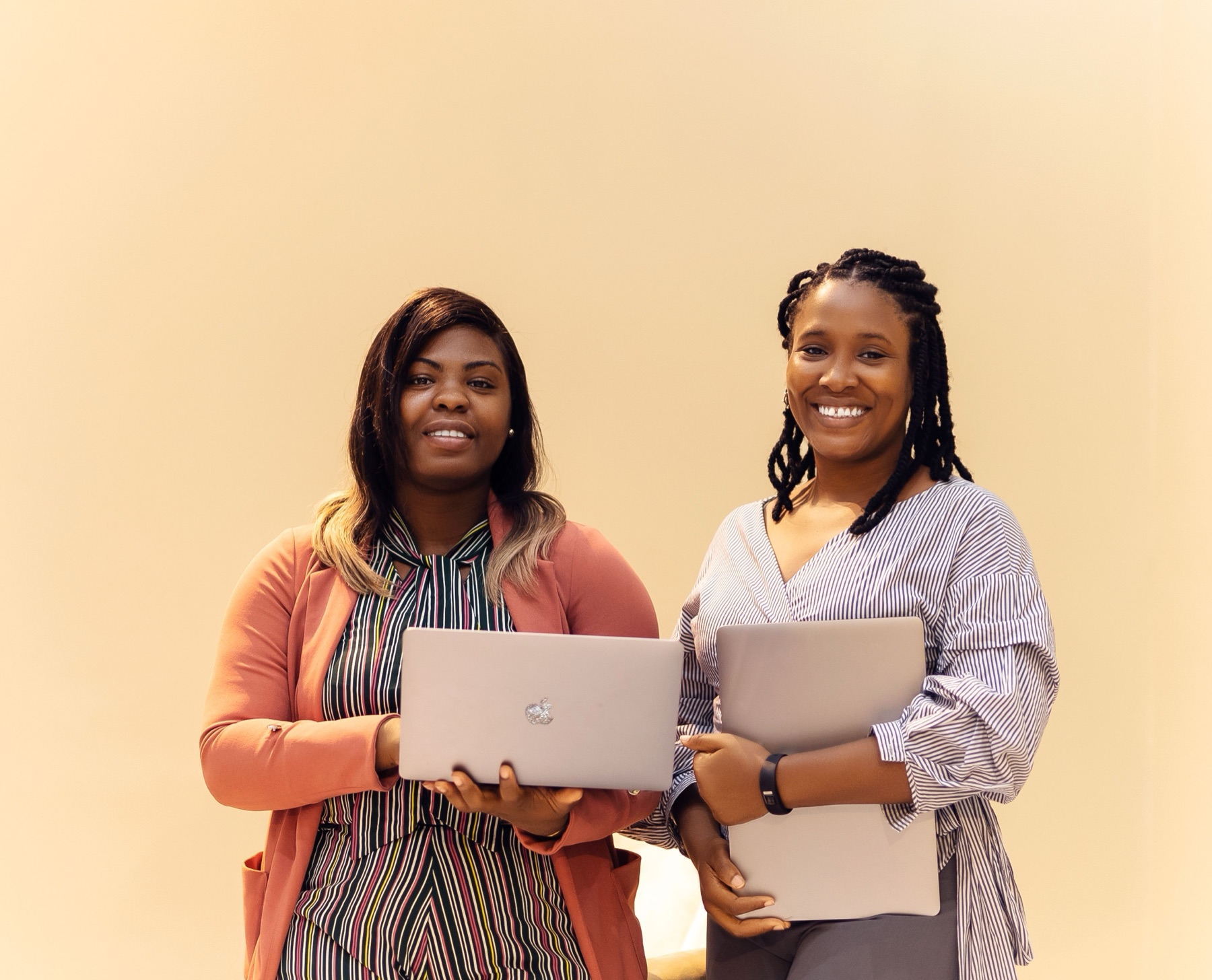 African professionals reviewing customer intelligence together